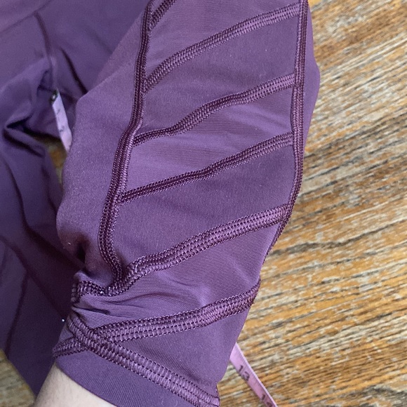 Maroon capri Athleta leggings - Picture 6 of 7